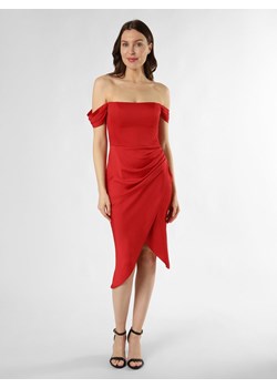 Marie Lund Damska sukienka wieczorowa Kobiety czerwony jednolity ze sklepu vangraaf w kategorii Sukienki - zdjęcie 170773520