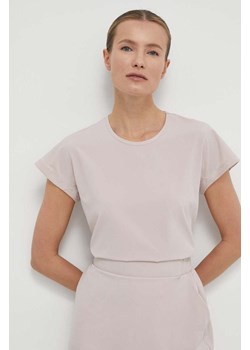 Helly Hansen t-shirt damski kolor różowy ze sklepu ANSWEAR.com w kategorii Bluzki damskie - zdjęcie 170775274