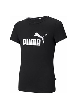 Koszulka dziewczęca Essentials Logo Tee Puma ze sklepu SPORT-SHOP.pl w kategorii Bluzki dziewczęce - zdjęcie 170778164