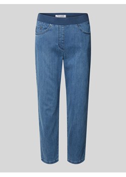 Jeansy z elastycznym pasem model ‘Pamina’ ze sklepu Peek&Cloppenburg  w kategorii Jeansy damskie - zdjęcie 170778493
