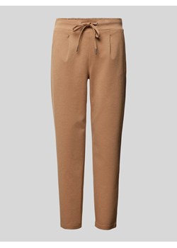 Spodnie materiałowe o skróconym kroju tapered fit model ‘RIZET’ ze sklepu Peek&Cloppenburg  w kategorii Spodnie damskie - zdjęcie 170778634