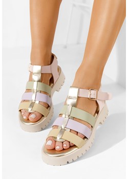 Wielokolorowy sandały damskie Laurie ze sklepu Zapatos w kategorii Sandały damskie - zdjęcie 170781663
