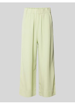 Spodnie o skróconym kroju regular fit ze sklepu Peek&Cloppenburg  w kategorii Spodnie damskie - zdjęcie 170781814