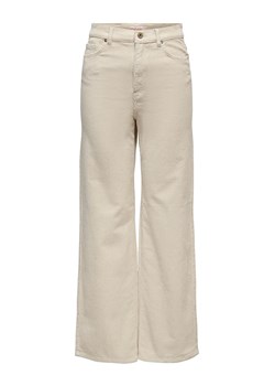 ONLY Spodnie sztruksowe &quot;Hope&quot; w kolorze beżowym ze sklepu Limango Polska w kategorii Spodnie damskie - zdjęcie 170782373