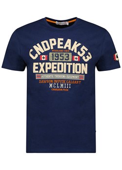 Canadian Peak Koszulka &quot;Jermaniteak&quot; w kolorze granatowym ze sklepu Limango Polska w kategorii T-shirty męskie - zdjęcie 170782801