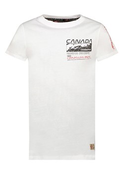 Canadian Peak Koszulka &quot;Jholmeak&quot; w kolorze białym ze sklepu Limango Polska w kategorii T-shirty męskie - zdjęcie 170783002