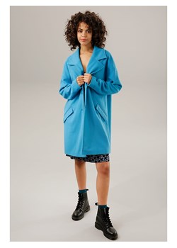 Aniston Płaszcz przejściowy w kolorze niebieskim ze sklepu Limango Polska w kategorii Płaszcze damskie - zdjęcie 170784421