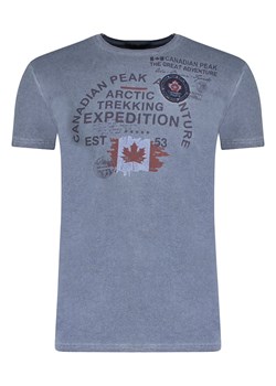 Canadian Peak Koszulka w kolorze niebieskoszarym ze sklepu Limango Polska w kategorii T-shirty męskie - zdjęcie 170785480