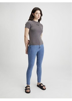 Calvin Klein Dżinsy - Skinny fit - w kolorze błękitnym ze sklepu Limango Polska w kategorii Jeansy damskie - zdjęcie 170786120