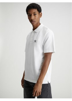 Calvin Klein Koszulka polo w kolorze białym ze sklepu Limango Polska w kategorii T-shirty męskie - zdjęcie 170786144