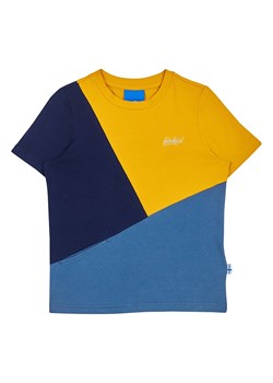 finkid Koszulka &quot;Ankkuri&quot; w kolorze żółto-niebieskim ze sklepu Limango Polska w kategorii T-shirty chłopięce - zdjęcie 170791652
