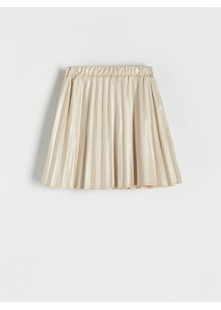 Reserved - Plisowana spódniczka - złamana biel ze sklepu Reserved w kategorii Spódnice dziewczęce - zdjęcie 170792452