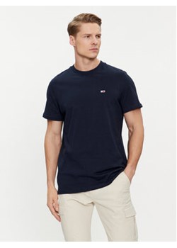 Tommy Jeans T-Shirt Classic DM0DM09598 Granatowy Regular Fit ze sklepu MODIVO w kategorii T-shirty męskie - zdjęcie 170792991