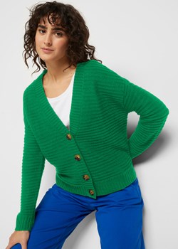 Sweter rozpinany w krótszym fasonie ze sklepu bonprix w kategorii Swetry damskie - zdjęcie 170793761