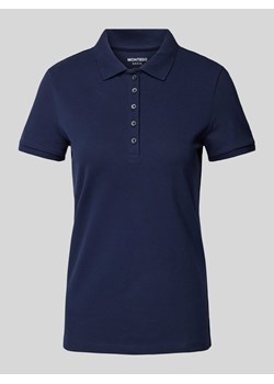 Koszulka polo o kroju regular fit w jednolitym kolorze ze sklepu Peek&Cloppenburg  w kategorii Bluzki damskie - zdjęcie 170796733