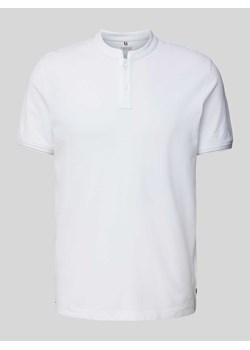 T-shirt z krótką listwą guzikową ze sklepu Peek&Cloppenburg  w kategorii T-shirty męskie - zdjęcie 170796801