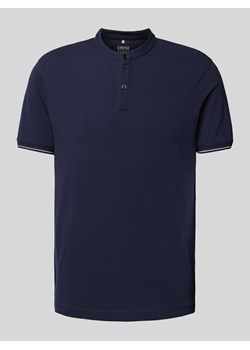 T-shirt z krótką listwą guzikową ze sklepu Peek&Cloppenburg  w kategorii T-shirty męskie - zdjęcie 170796852