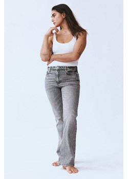 H & M - Bootcut High Jeans - Szary ze sklepu H&M w kategorii Jeansy damskie - zdjęcie 170797091