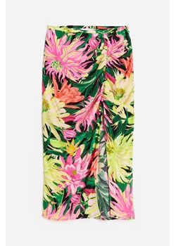 H & M - Spódnica z długim rozcięciem - Zielony ze sklepu H&M w kategorii Spódnice - zdjęcie 170797131