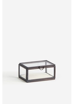 H & M - Małe pudełko szklane - Szary ze sklepu H&M w kategorii Pudełka i pojemniki - zdjęcie 170797182
