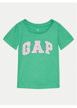 Gap T-Shirt 862123 Zielony Regular Fit ze sklepu MODIVO w kategorii Bluzki dziewczęce - zdjęcie 170797514