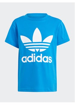 adidas T-Shirt adicolor Trefoil IR6885 Niebieski Regular Fit ze sklepu MODIVO w kategorii T-shirty chłopięce - zdjęcie 170797532