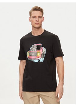 Hugo T-Shirt Damotoro 50514092 Czarny Relaxed Fit ze sklepu MODIVO w kategorii T-shirty męskie - zdjęcie 170797730