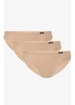 3BLP-602 bawełniane beżowe figi z niską talią 3-pack, Kolor beżowy, Rozmiar S, ATLANTIC ze sklepu Primodo w kategorii Majtki damskie - zdjęcie 170798213