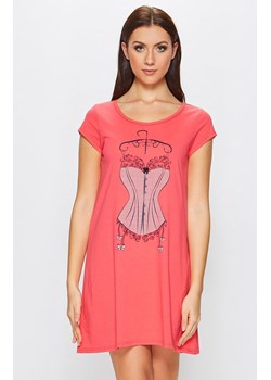 Koszula 67/5-30/514C, Kolor różowy-wzór, Rozmiar M, Miss Fabio ze sklepu Primodo w kategorii Koszule nocne - zdjęcie 170799512
