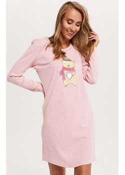 Koszula nocna damska Baula długim rękawem, Kolor różowy-wzór, Rozmiar S, Italian Fashion ze sklepu Primodo w kategorii Koszule nocne - zdjęcie 170800194