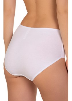 Białe bawełniane figi damskie z wysokim stanem 2-pack L-400MD-01, Kolor biały, Rozmiar S, LAMA ze sklepu Primodo w kategorii Majtki damskie - zdjęcie 170800572