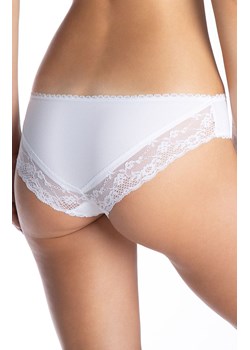 Bawełniane białe figi damskie mini bikini 2-pack L-4000MB-01, Kolor biały, Rozmiar L, LAMA ze sklepu Primodo w kategorii Majtki damskie - zdjęcie 170800574