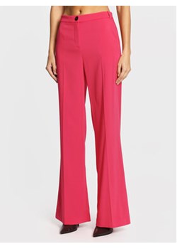 Patrizia Pepe Spodnie materiałowe 2P1469/A6F5-M430 Różowy Relaxed Fit ze sklepu MODIVO w kategorii Spodnie damskie - zdjęcie 170804653