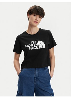 The North Face T-Shirt Easy NF0A87NA Czarny Relaxed Fit ze sklepu MODIVO w kategorii Bluzki damskie - zdjęcie 170804684