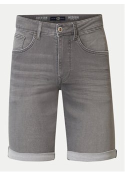 Petrol Industries Szorty jeansowe M-1040-SHO001 Szary Slim Fit ze sklepu MODIVO w kategorii Spodenki męskie - zdjęcie 170804720