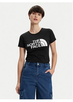 The North Face T-Shirt Easy NF0A87N6 Czarny Regular Fit ze sklepu MODIVO w kategorii Bluzki damskie - zdjęcie 170804761
