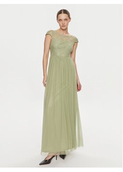 Vila Sukienka wieczorowa Ulricana 14083830 Zielony Regular Fit ze sklepu MODIVO w kategorii Sukienki - zdjęcie 170805080