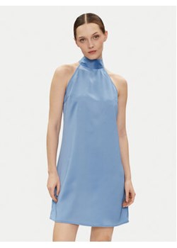 YAS Sukienka koktajlowa Dottea 26032326 Niebieski Slim Fit ze sklepu MODIVO w kategorii Sukienki - zdjęcie 170805123
