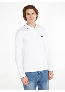 Calvin Klein Koszulka polo w kolorze białym ze sklepu Limango Polska w kategorii T-shirty męskie - zdjęcie 170806290