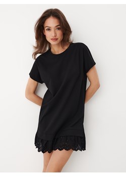 Mohito - Mini sukienka z falbaną - czarny ze sklepu Mohito w kategorii Sukienki - zdjęcie 170806470