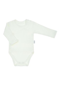 Bawełniane body niemowlęce kremowe ze sklepu 5.10.15 w kategorii Body niemowlęce - zdjęcie 170808002