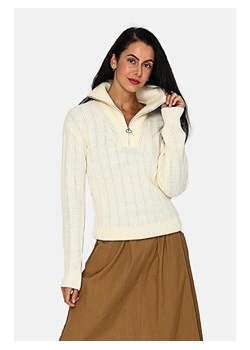 ASSUILI Sweter w kolorze kremowym ze sklepu Limango Polska w kategorii Swetry damskie - zdjęcie 170808932