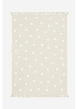 H & M - Bawełniany dywan w puszyste kropki - Beżowy ze sklepu H&M w kategorii Dywany - zdjęcie 170809871