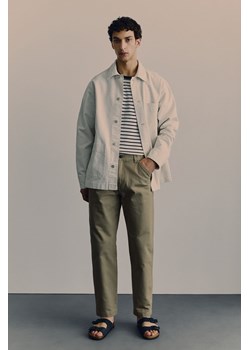 H & M - Spodnie Worker Regular Fit - Zielony ze sklepu H&M w kategorii Spodnie męskie - zdjęcie 170809880
