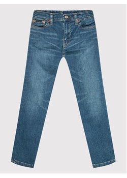 Polo Ralph Lauren Jeansy 322854001001 Granatowy Slim Fit ze sklepu MODIVO w kategorii Spodnie chłopięce - zdjęcie 170810591