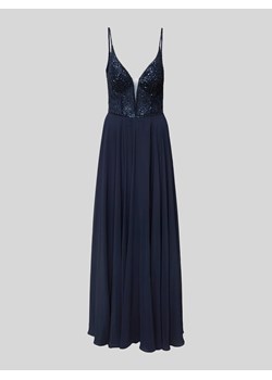 Sukienka wieczorowa z obszyciem cekinami ze sklepu Peek&Cloppenburg  w kategorii Sukienki - zdjęcie 170811514