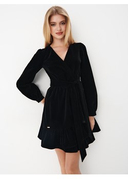 Mohito - Welurowa sukienka mini - czarny ze sklepu Mohito w kategorii Sukienki - zdjęcie 170813212
