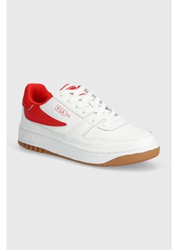 Fila buty skórzane FXVentuno kolor czerwony ze sklepu ANSWEAR.com w kategorii Buty sportowe męskie - zdjęcie 170813384