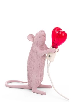 Seletti lampa stołowa Mouse Lamp Step ze sklepu ANSWEAR.com w kategorii Lampiony i lampki - zdjęcie 170814052