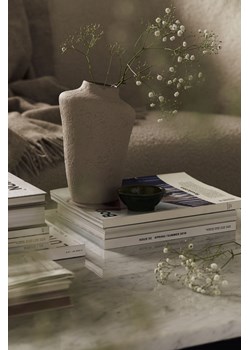 H & M - Wysoki wazon z terakoty - Biały ze sklepu H&M w kategorii Wazony - zdjęcie 170815210